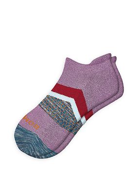Marl & Space-Dye Chevron Ankle Socks