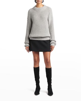 Marled Cashmere Relaxed Sweater