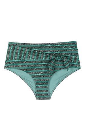 Marlies Dekkers Bebali high-waist bikini bottoms - Green