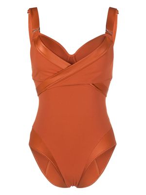 Marlies Dekkers Cache Coeur padded swimsuit - Orange