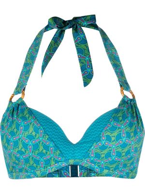 Marlies Dekkers Oceana push-up bikini-top - Blue