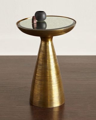 Marlow Mod Pedestal Side Table