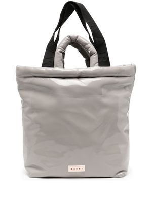 Marni Bey padded tote bag - Grey