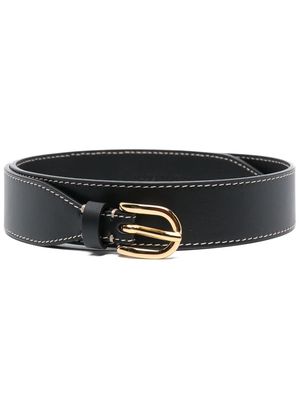 Marni buckled leather belt - Black