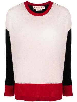 Marni colour block jumper - Neutrals