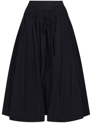 Marni crepe texture high-waisted skirt - Black