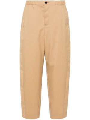 Marni cropped wide-leg trousers - Neutrals