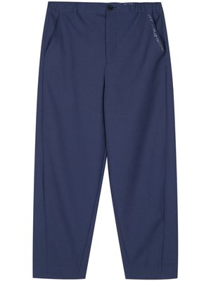 Marni decorative-stitching trousers - Blue