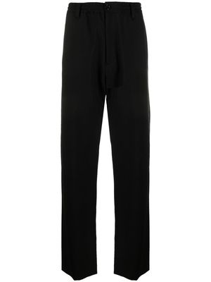 Marni drawstring straight-leg trousers - Black