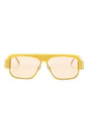 Marni Eyewear Burullus pilot-frame sunglasses - Silver