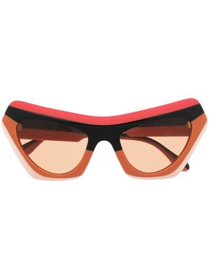 Marni Eyewear cat-eye sunglasses - Orange