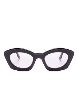 Marni Eyewear Kea Island cat eye-frame sunglasses - Black