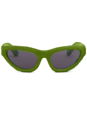 Marni Eyewear Mavericks cat-eye frame sunglasses - Green