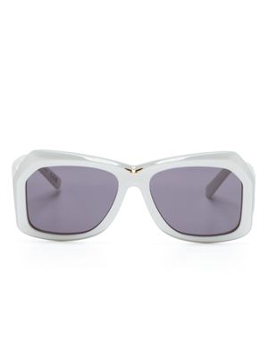 Marni Eyewear oversized-frame tinted sunglasses - Grey