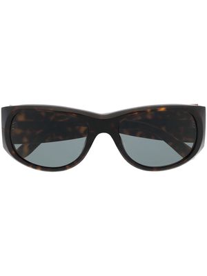 Marni Eyewear round frame tortoiseshell sunglasses - Brown