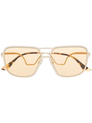 Marni Eyewear square-frame sunglasses - Gold