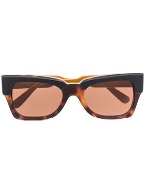 Marni Eyewear tortoise shell frame sunglasses - Brown