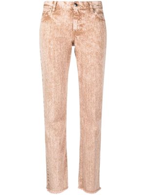 Marni Faded straight-leg jeans - Brown