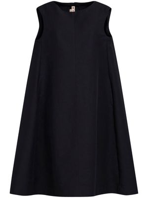 Marni flared cotton midi dress - Black