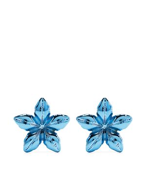 Marni floral-motif earrings - Blue