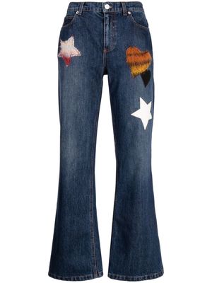 Marni high-rise cropped jeans - Blue
