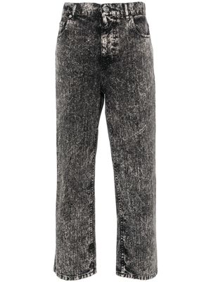 Marni high-rise straight-leg jeans - Black