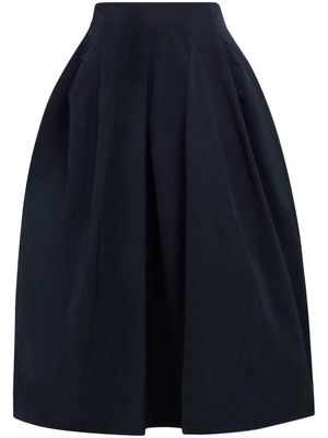 Marni high-waisted A-line midi skirt - Black