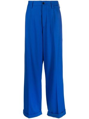 Marni high-waisted tailored trousers - Blue