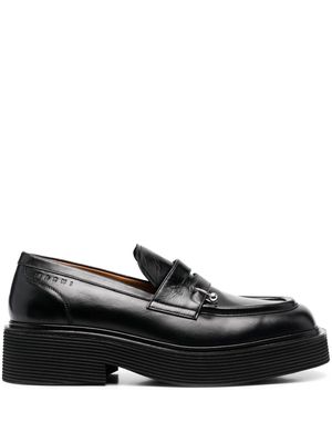 Marni Iconic square-toe chunky loafers - Black