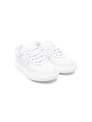Marni Kids padded lace-up sneakers - White