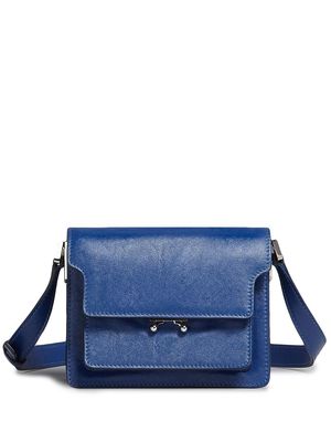 Marni leather shoulder bag - Blue