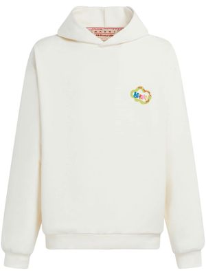 Marni logo-print hoodie - BSW04