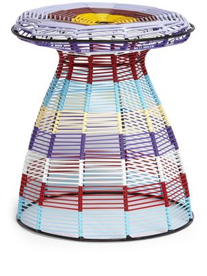 Marni Market striped interwoven stool - Multicolour