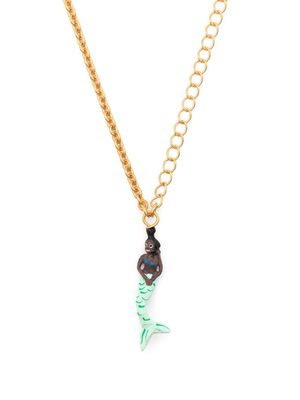 Marni mermaid pendant necklace - Gold