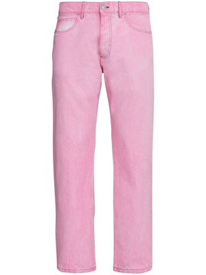 Marni mid-rise straight-leg jeans - Pink