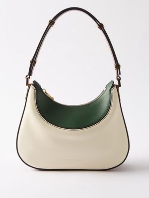 Marni - Milano Mini Leather Shoulder Bag - Womens - Green White