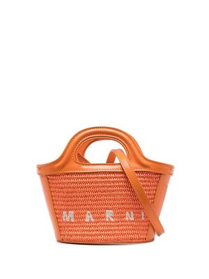 Marni mini Cecchielo bucket bag - Orange
