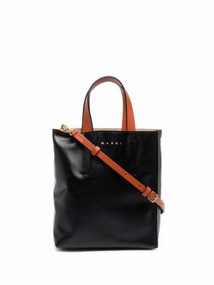 Marni mini Museo Soft tote bag - Black