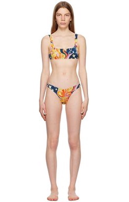 Marni Multicolor No Vacancy Inn Edition Printed Bikini