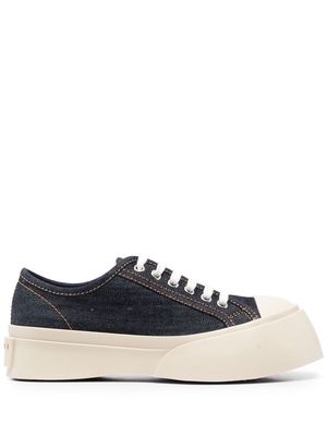 Marni Pablo canvas low-top sneakers - Blue