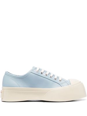 Marni Pablo leather low-top sneakers - Blue