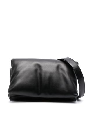 Marni padded calf-leather crossbody bag - Black