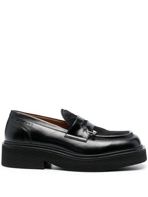 Marni piercing-detail slip-on loafers - Black
