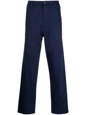 Marni pleated wide-leg trousers - Blue