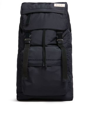 Marni Puff buckled backpack - Black