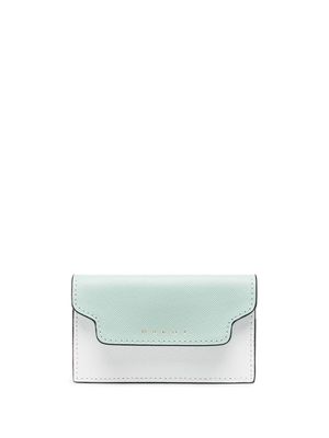 Marni Saffiano leather card case - Green