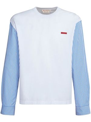 Marni shirt-sleeve T-shirt - White