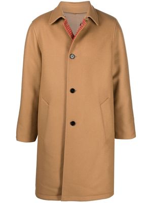 Marni single-breasted coat - Neutrals