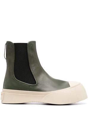 Marni slip-on ankle boots - Green