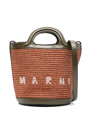 Marni small Tropicalia bucket bag - Orange